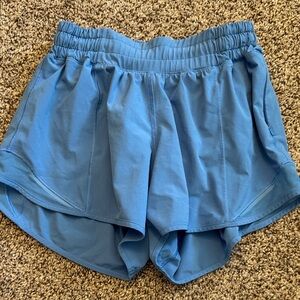 lululemon athletica Sky Blue Athletic Shorts